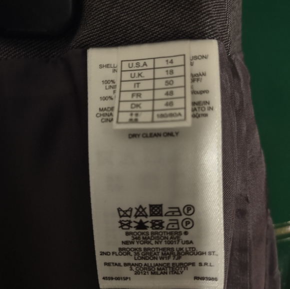 Brooks Brothers Medium Grey Wool Skirt - Picture 6 of 6